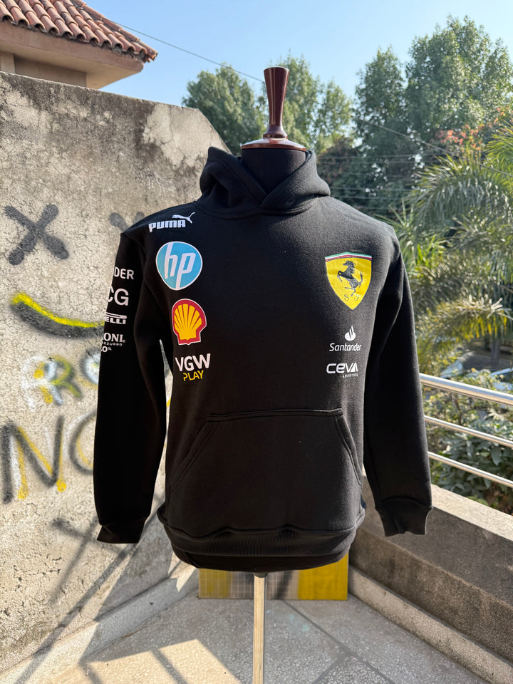 Black Ferrari Hoodie