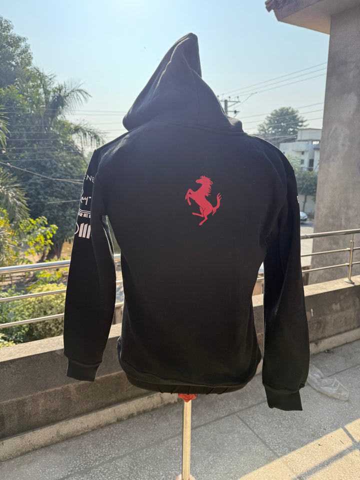 Black Ferrari Hoodie