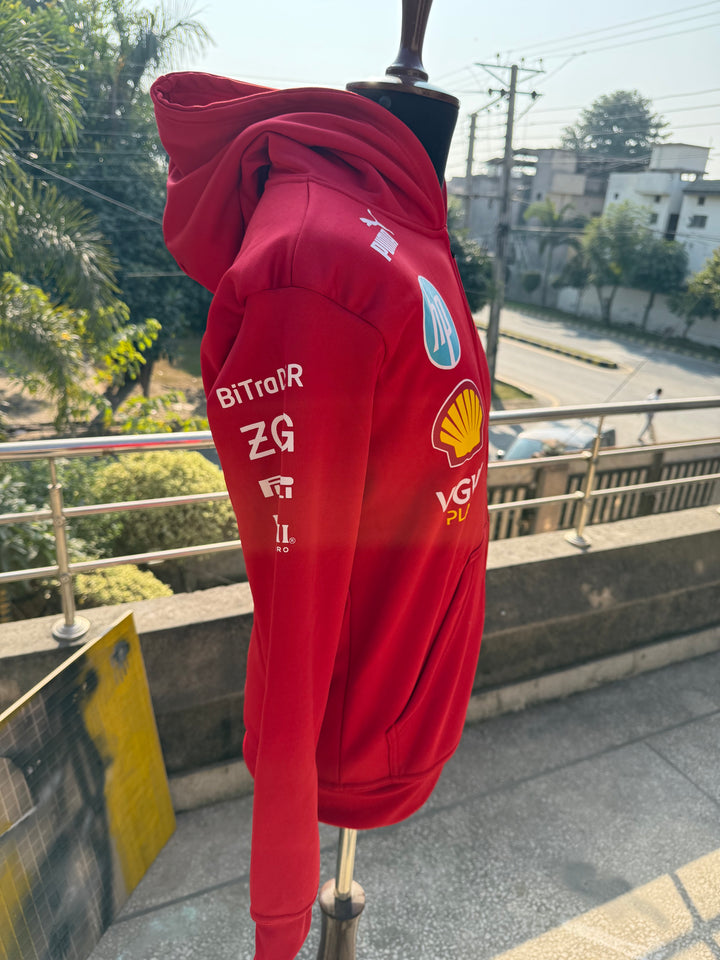 Ferrari zip up hoodie