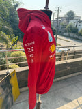 Ferrari zip up hoodie